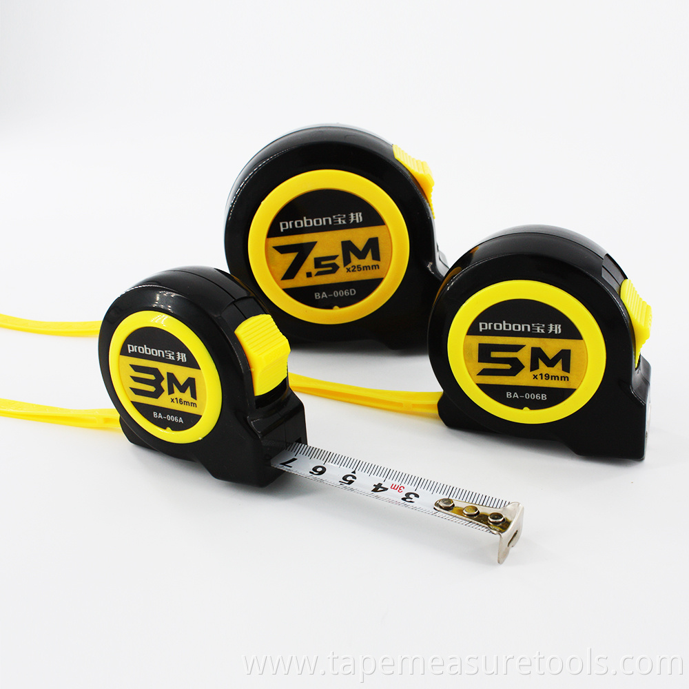 Factory direct sales customization 5m 3m 7.5m pocket measuring tape retractable tape measure